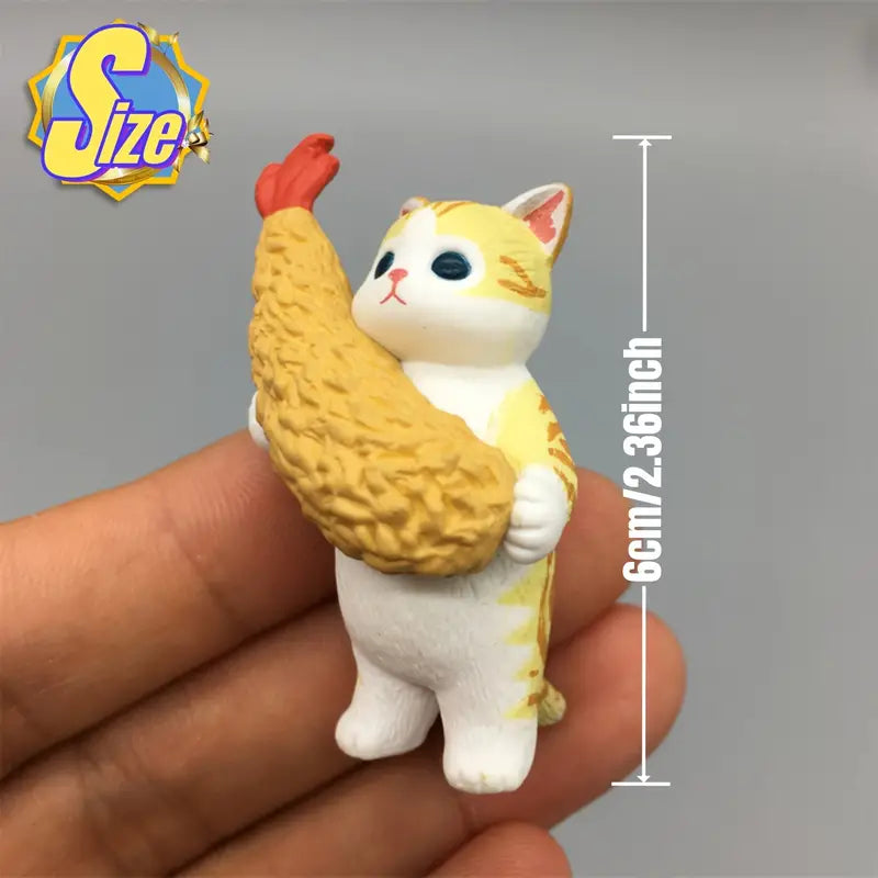 5 Stück Tempura-Garnelen-Katzenspielzeuge