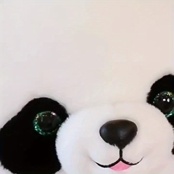 Panda Plüschpuppe - Schwarz-Weiß