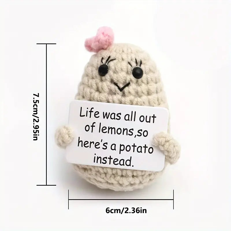 Niedliche Strickpuppe - Kreatives Geschenk