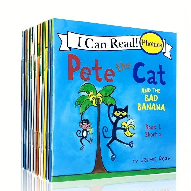 Ich kann lesen - Pete der Kater Phonics Serie: 12 Bücher