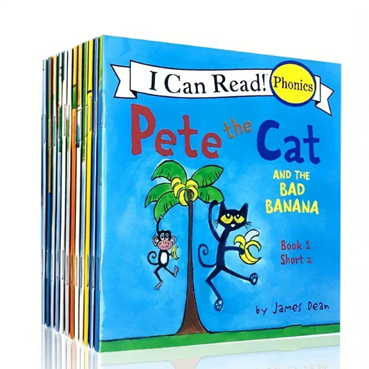 Ich kann lesen - Pete der Kater Phonics Serie: 12 Bücher