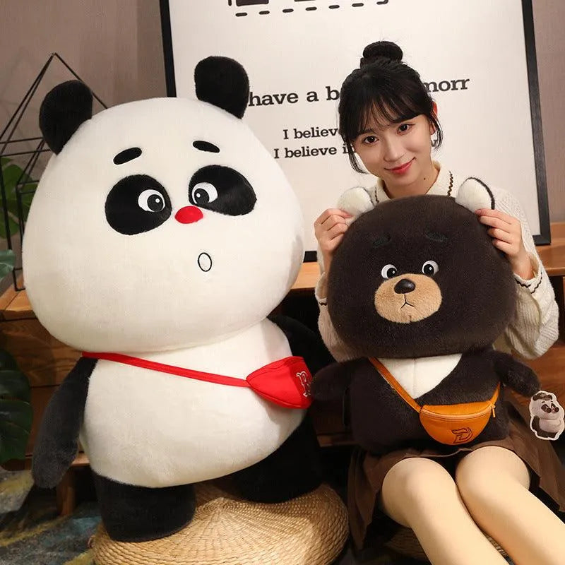 Beutel Panda & Bär Plüschtiere