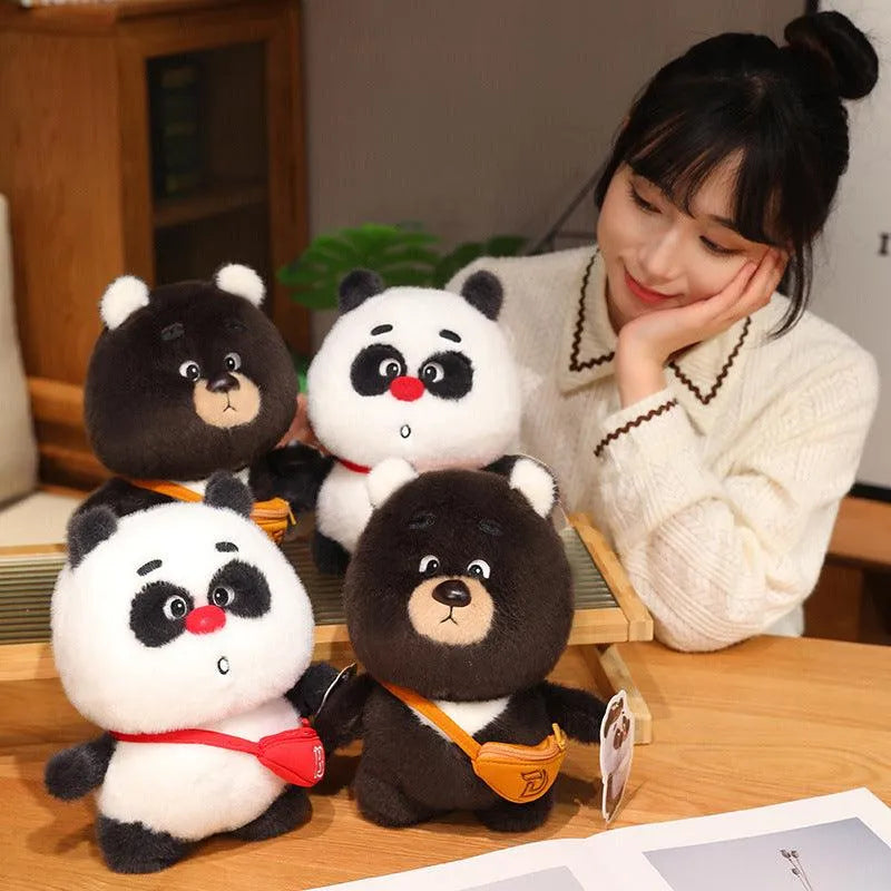 Beutel Panda & Bär Plüschtiere