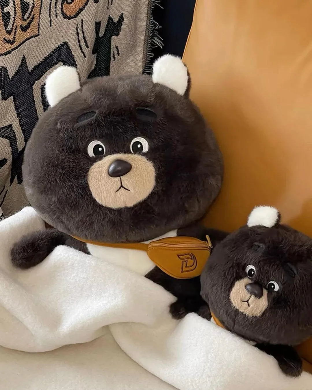 Beutel Panda & Bär Plüschtiere