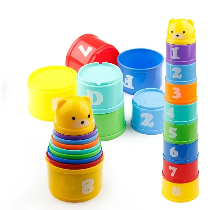 Kinder Sortier- und Stapelspielzeug für Babys - Bauspielzeug