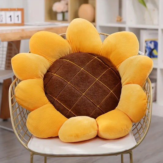 Sonnenblumenkissen Wohnzimmer Sofa Dekoration