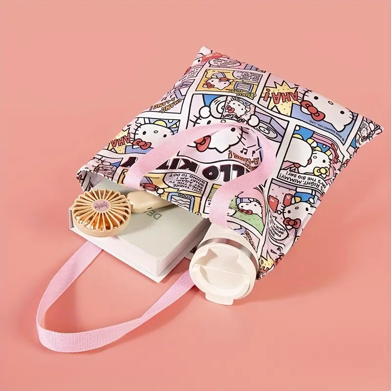 Comic-Leinwandtasche - Niedlich & Praktisch!