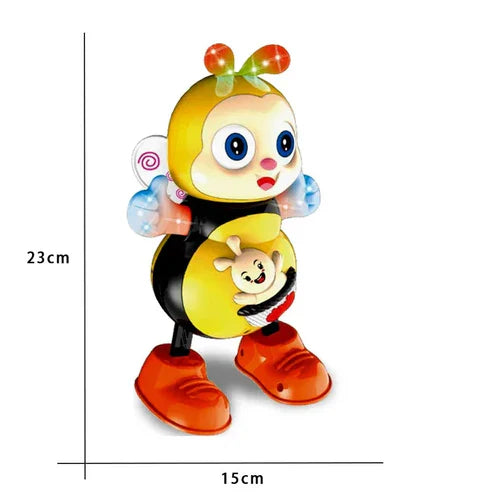 Tanzender roboter mit licht und musik