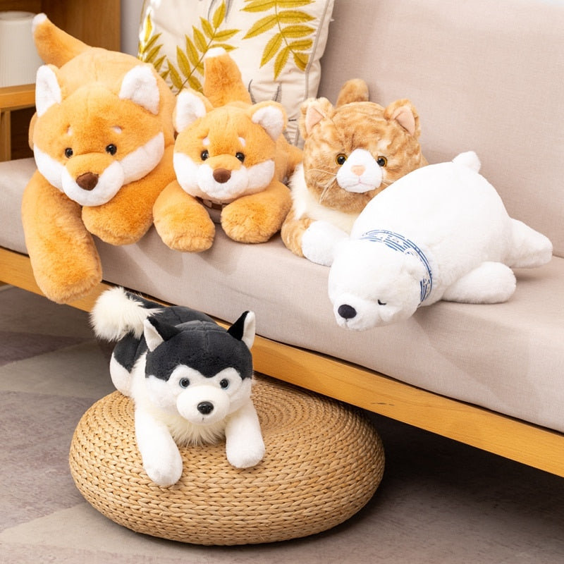 Spielfreudiger Husky Plüsch