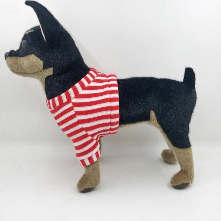Stripy Snug - Chihuahua Pullover