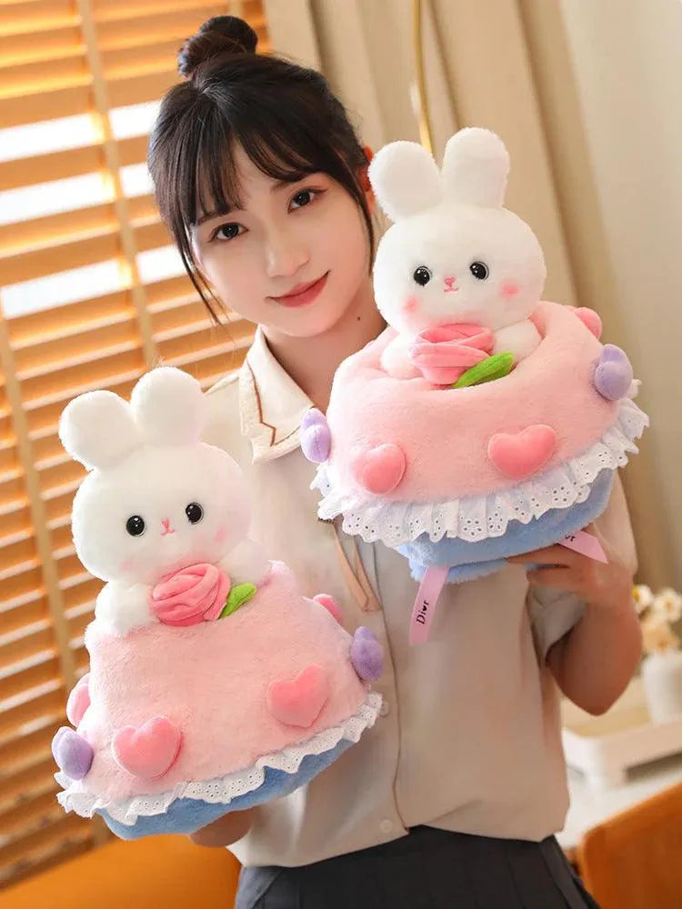 Blüten-Bunny Kuscheltier