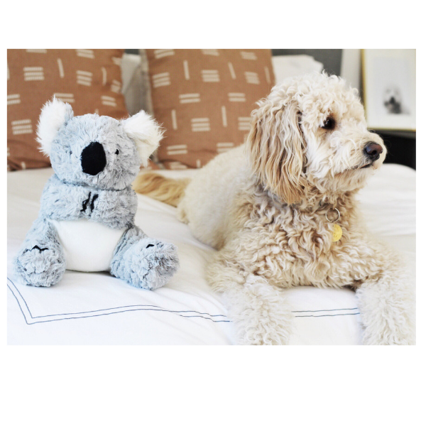 Weißes Koala-Kuscheltier