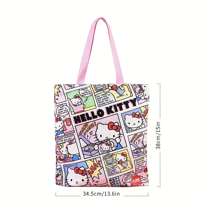 Comic-Leinwandtasche - Niedlich & Praktisch!