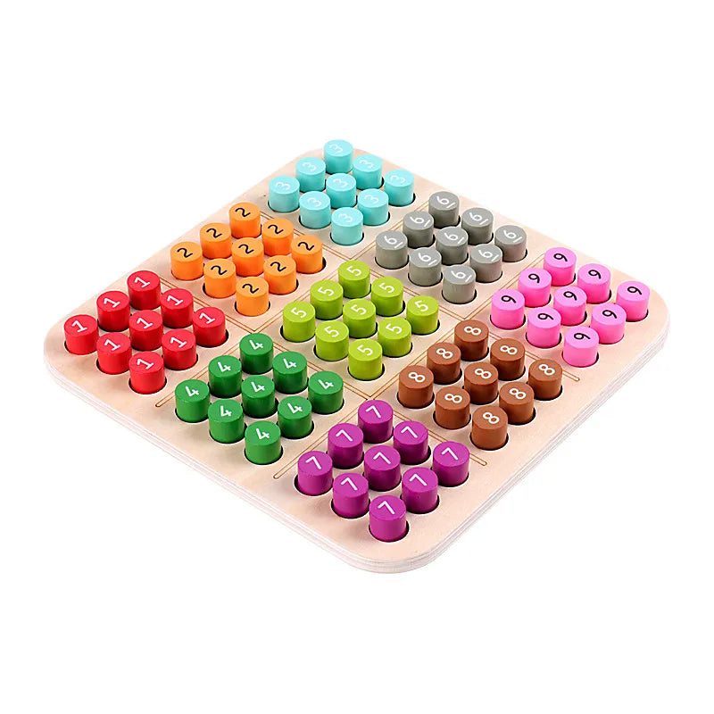 Woods - stundenlanger spaß - 3d-sudoku aus holz