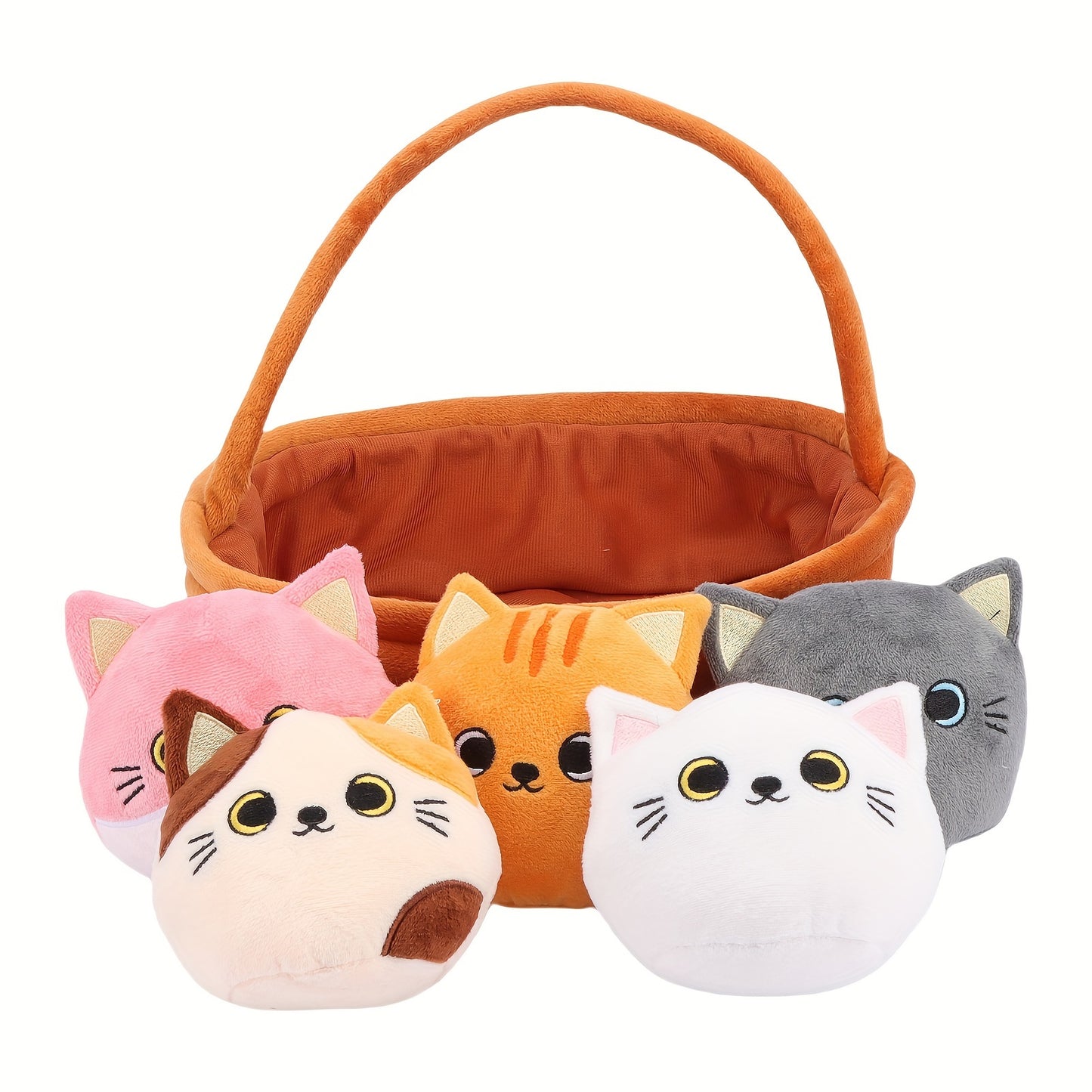 Molutian Plüsch-Katzenspielzeug Set