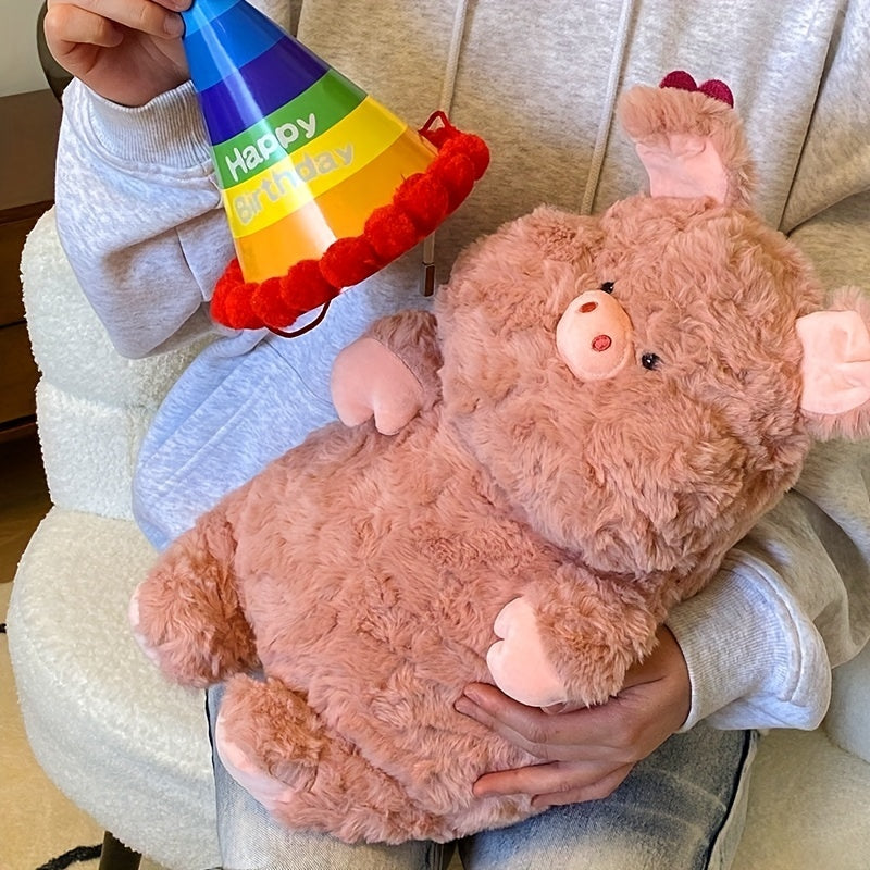 Kuschelschweinchen Plüschpuppe