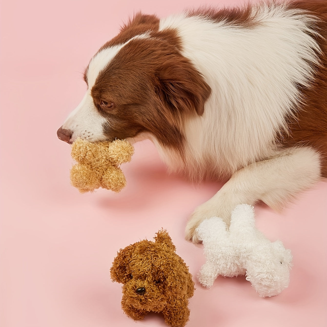 Flauschiger Welpenfreund