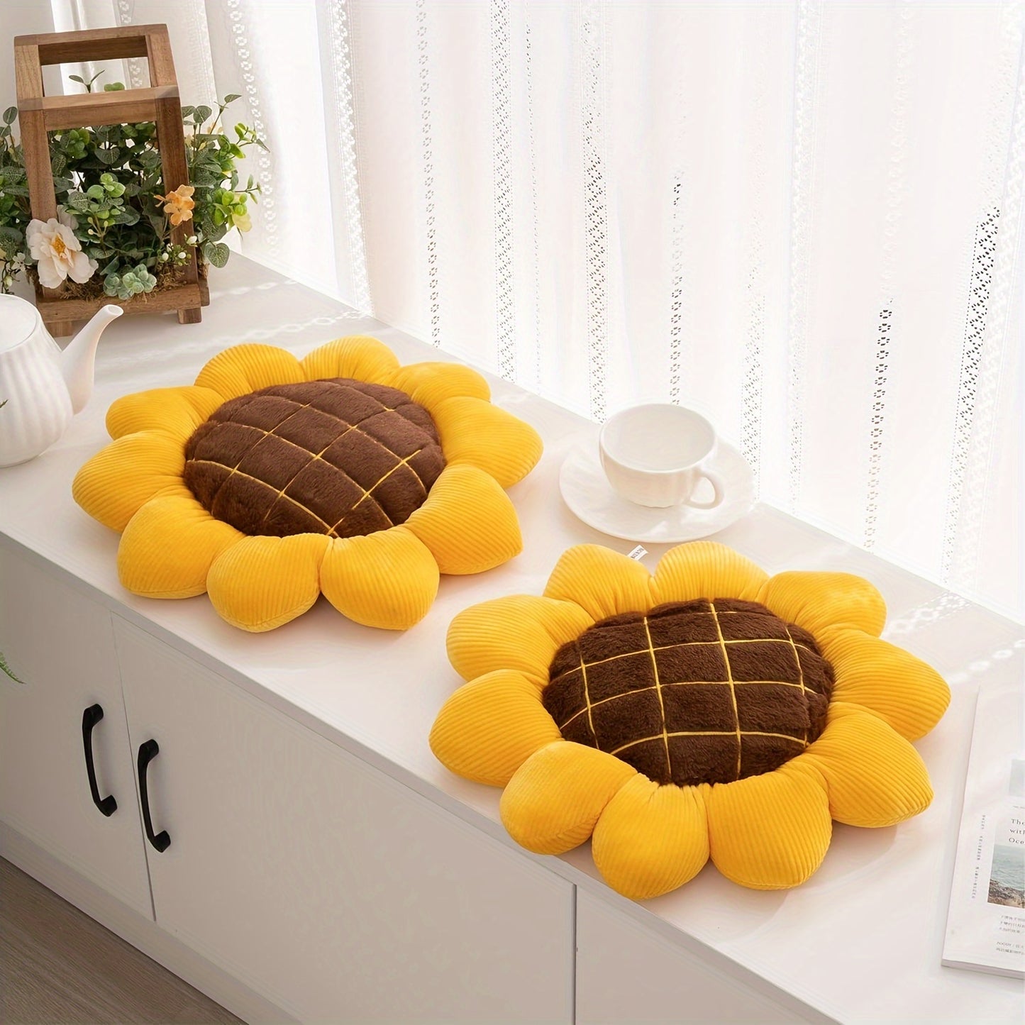 Sonnenschein Blumenkissen
