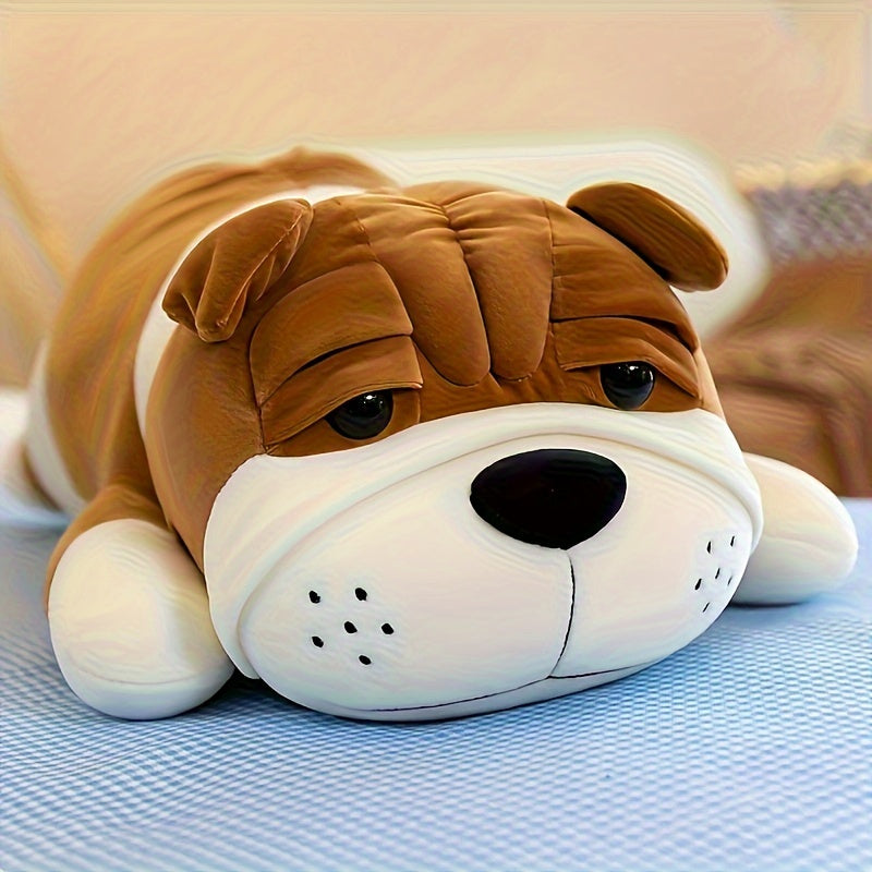Fauler Liege-Hund Plüschtier