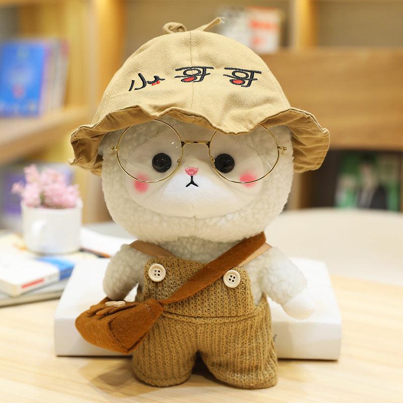 Cho Kawaii Baby Sheep In Various Cute Outfits Plush Toy N 30cm Stuffed Animals - Plushie Depot