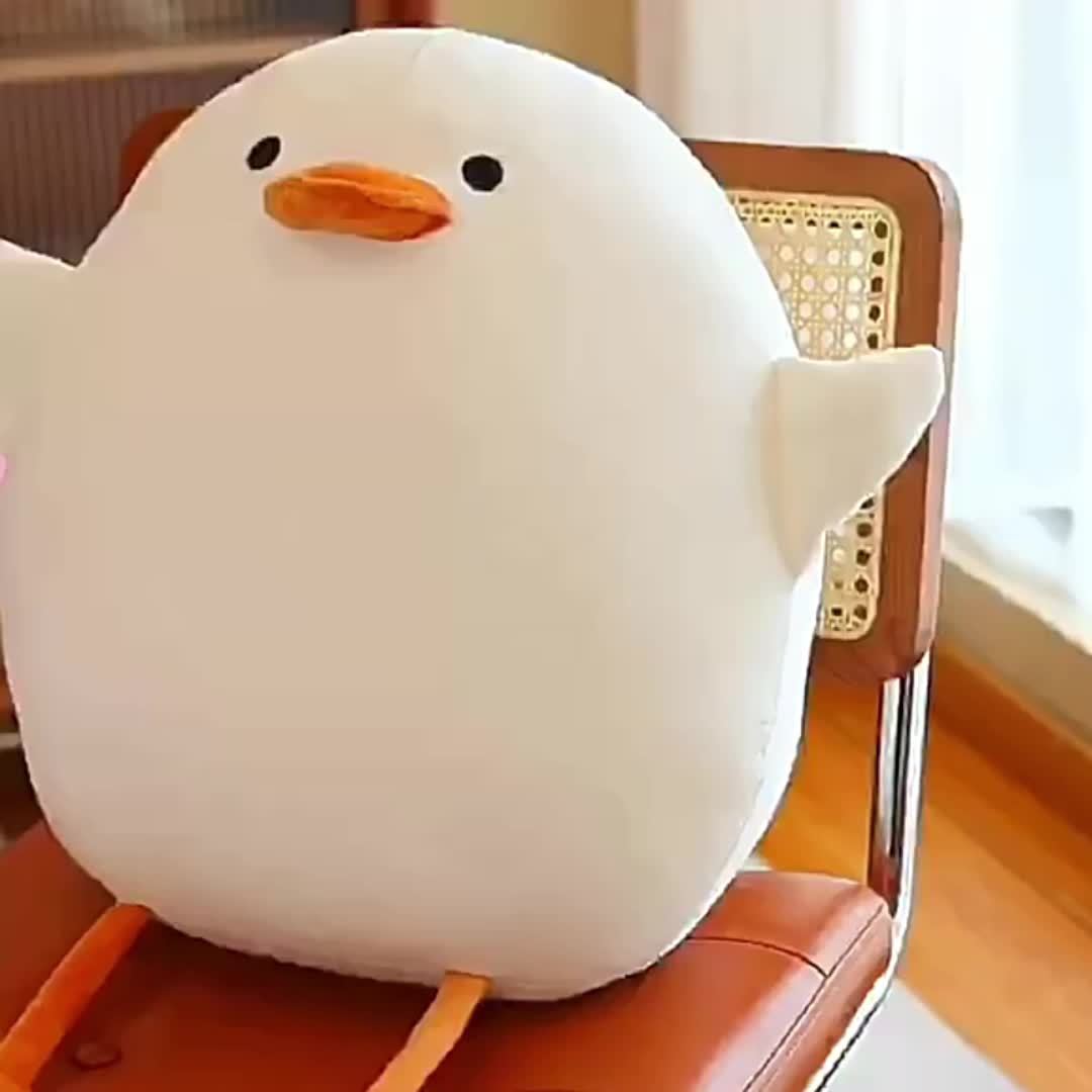 Niedliche Enten-Plüschfigur