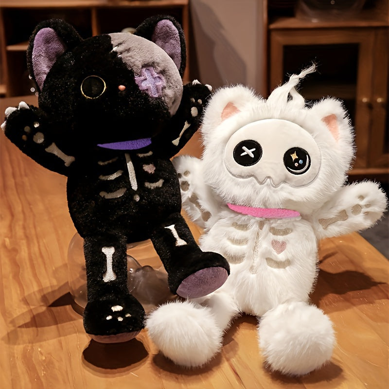 Skeletto - Plüsch Skelettkatze
