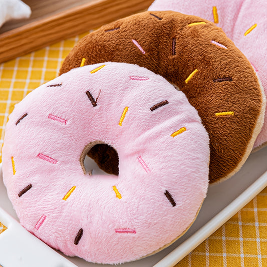 Quietschende Donuts für Welpen