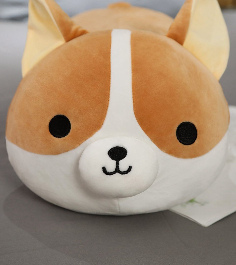 Corgi-Kuschelkissen Plüschspielzeug