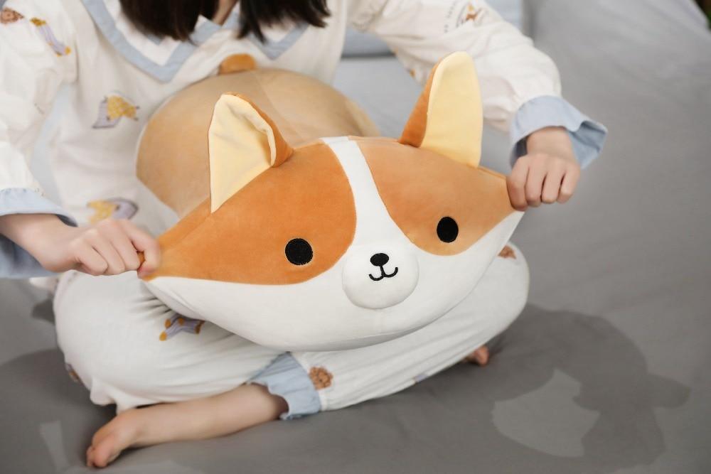 Corgi-Kuschelkissen Plüschspielzeug