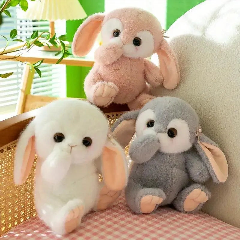Niedlicher Hase mit langen Ohren