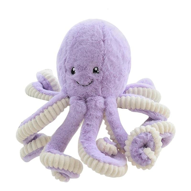 Lila Oktopus Plüschspielzeug