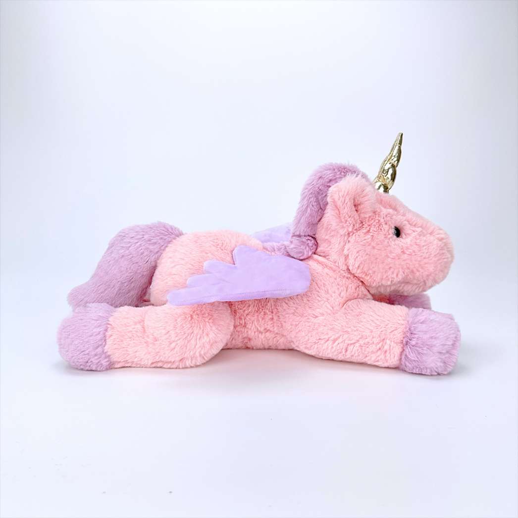 Süßes Rosa Einhorn Plüschtier