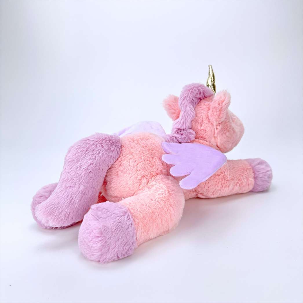 Süßes Rosa Einhorn Plüschtier