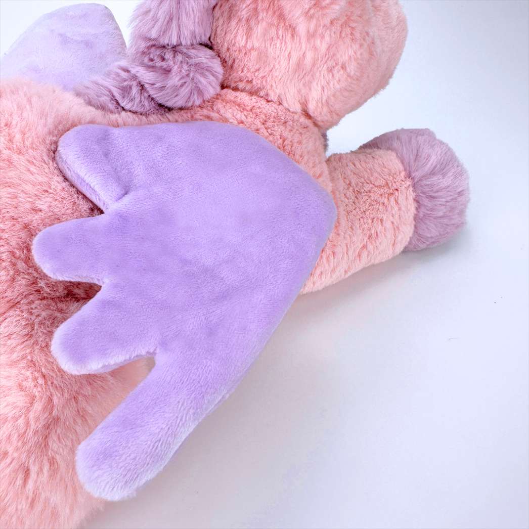 Süßes Rosa Einhorn Plüschtier