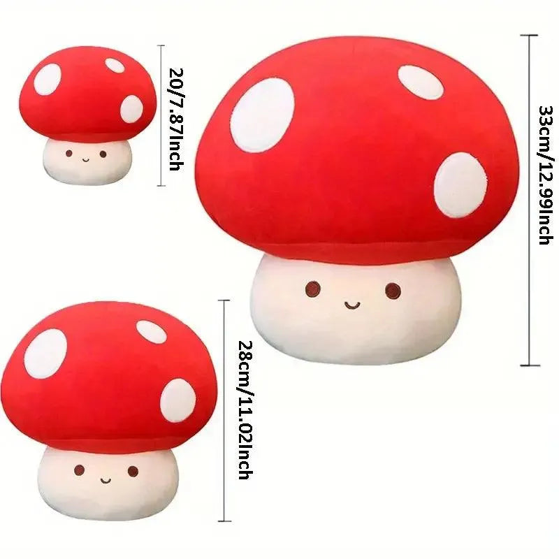 Süßer Rot-Weißer Pilz-Plüsch