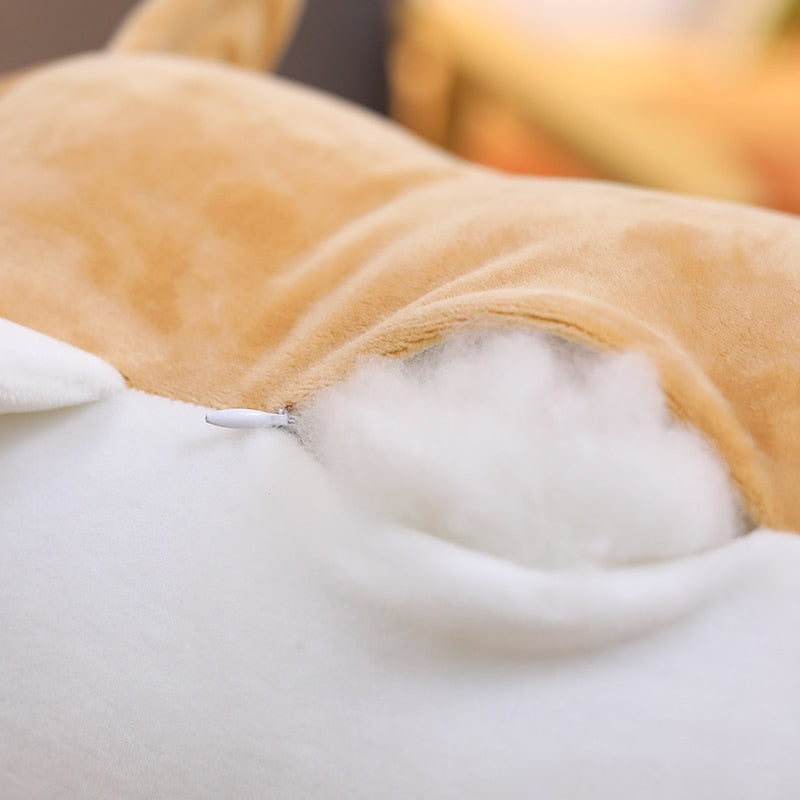 Corgi-Kuschelkissen - Plüschgemütlichkeit