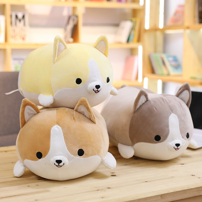 Corgi-Kuschelkissen - Plüschgemütlichkeit