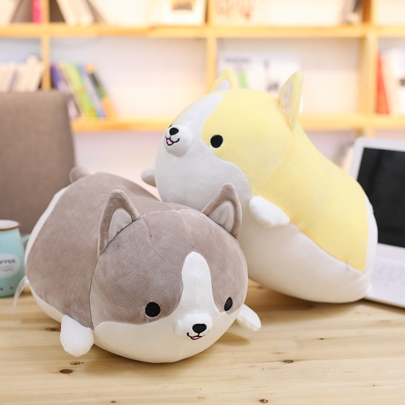 Corgi-Kuschelkissen - Plüschgemütlichkeit