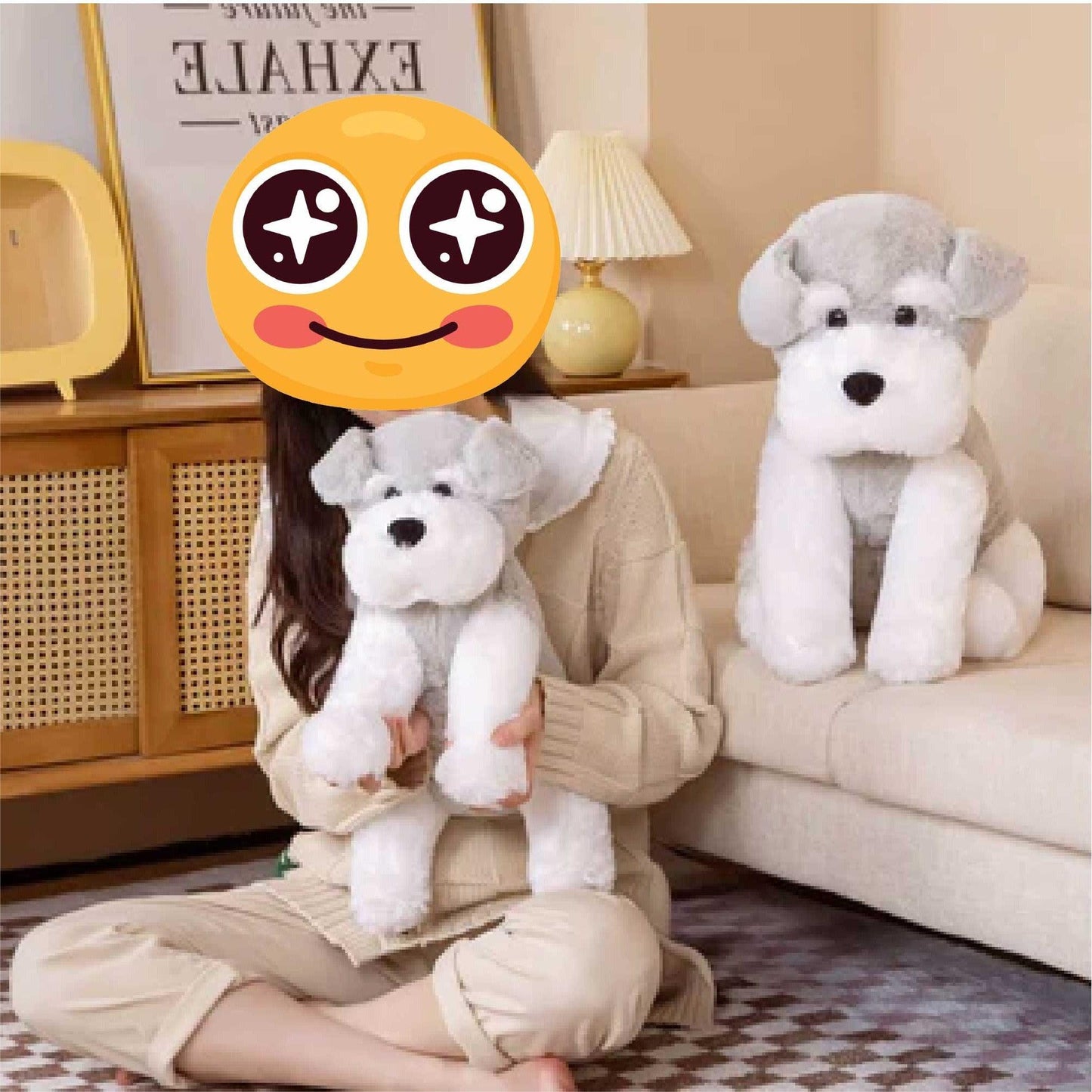 Kuscheliger Schnauzerfreund