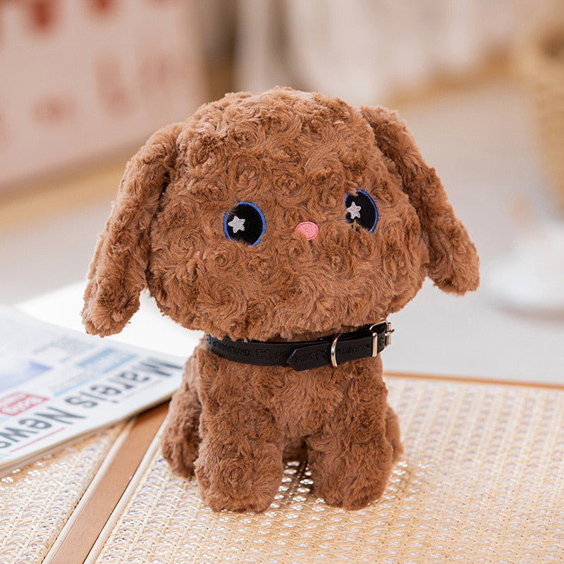 Cutest Starry Eyed Chocolate Labrador Stuffed Animal Plush-Stuffed Animals-Chocolate Labrador, Home Decor, Labrador, Stuffed Animal-2