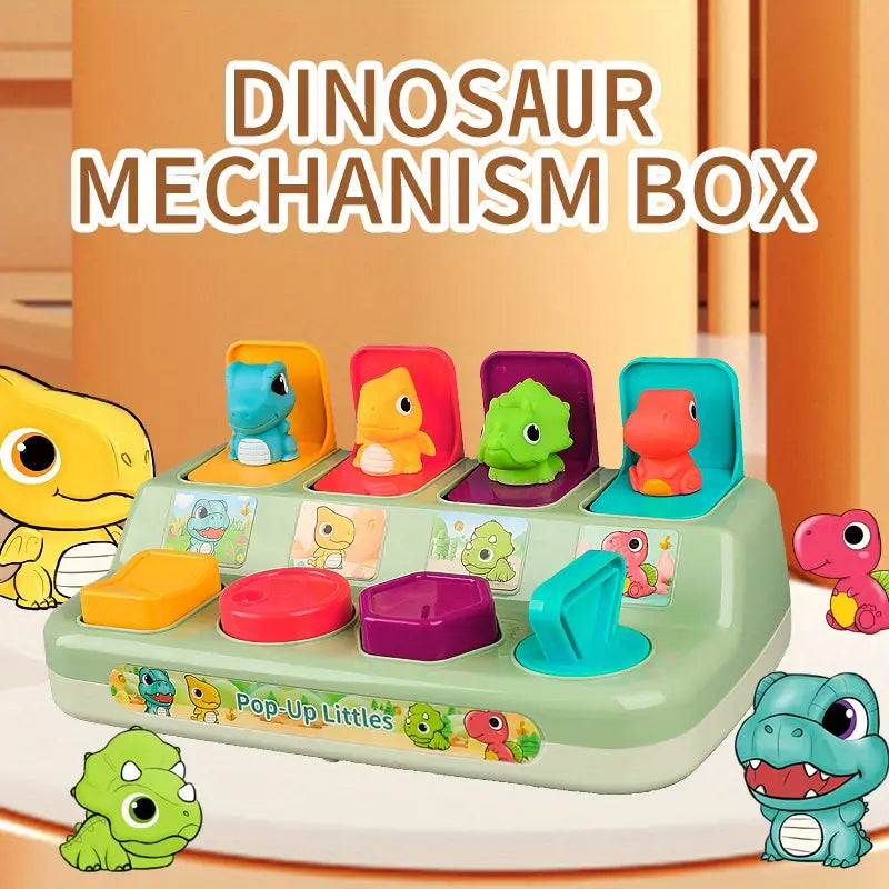 Fördernde Dinosaurier-Überraschungsbox für Babys