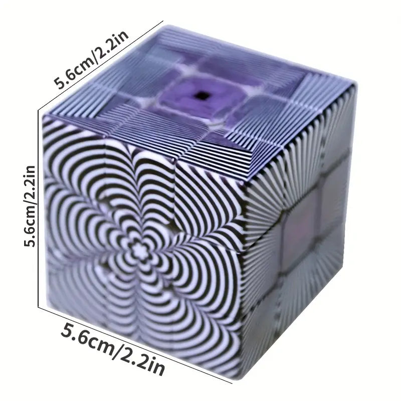 Bildungsspielzeug -Illusions-Würfel mit visuellem Fehler-Effekt