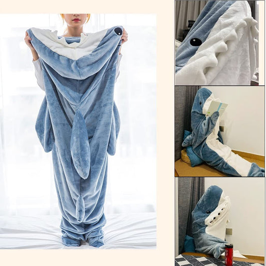 Süßer Haifisch-Hoodie-Anzug-Plüsch