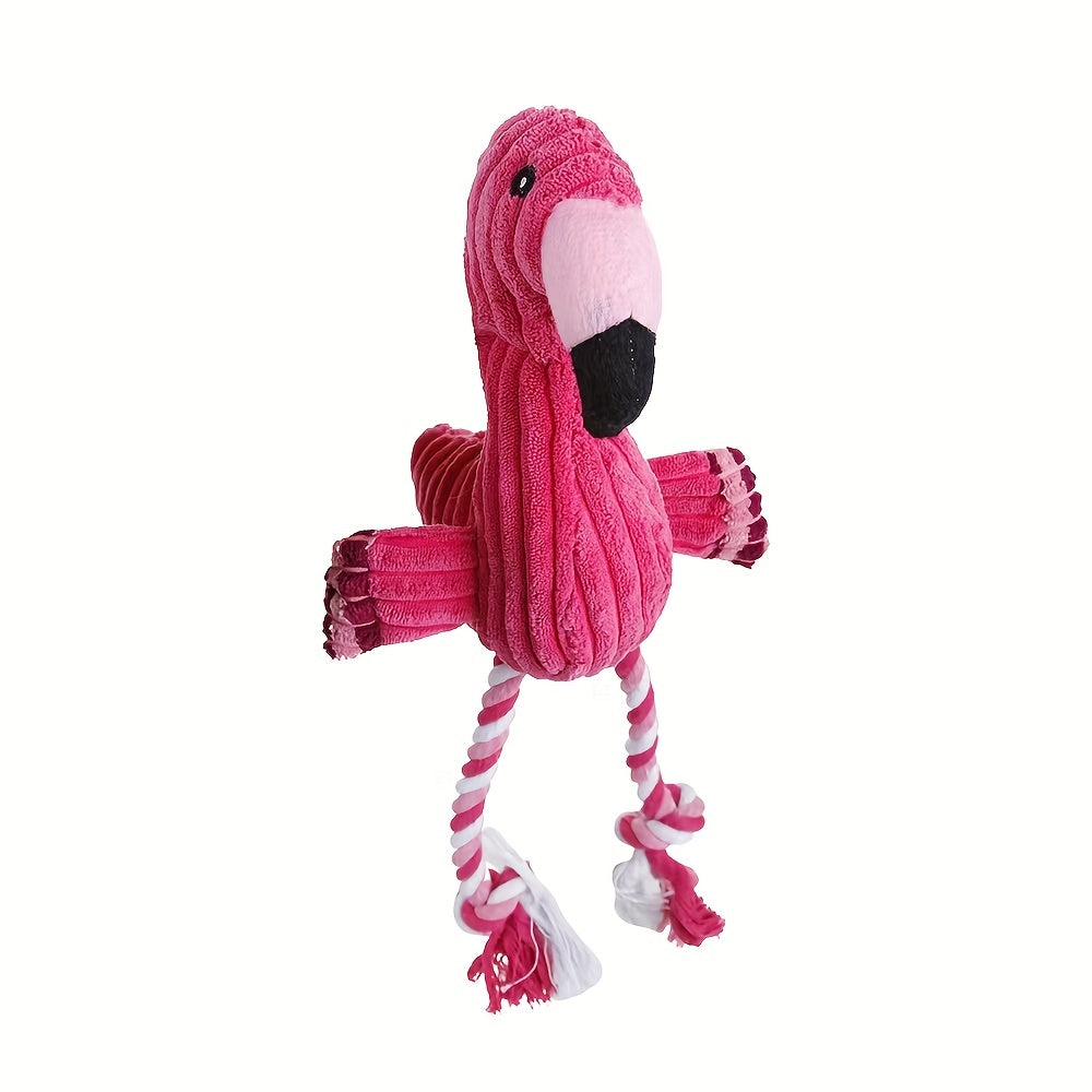 Flamingo Kauspielzeug in Pink