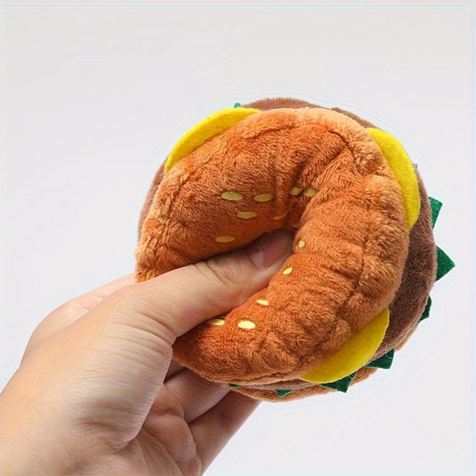 Burger - Knisterspielzeug Hund