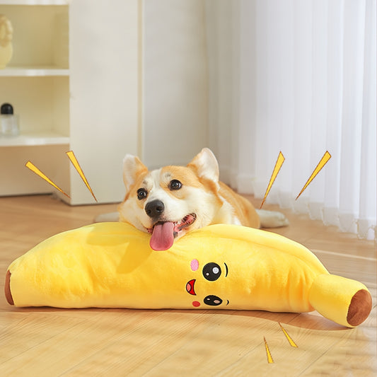 Quitschendes Bananen-Spielzeug für Hunde