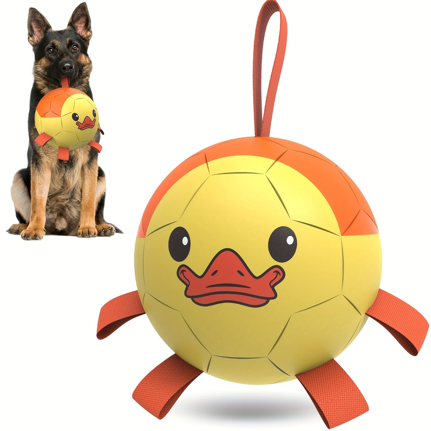 Robustes Fußballspielzeug für Hunde