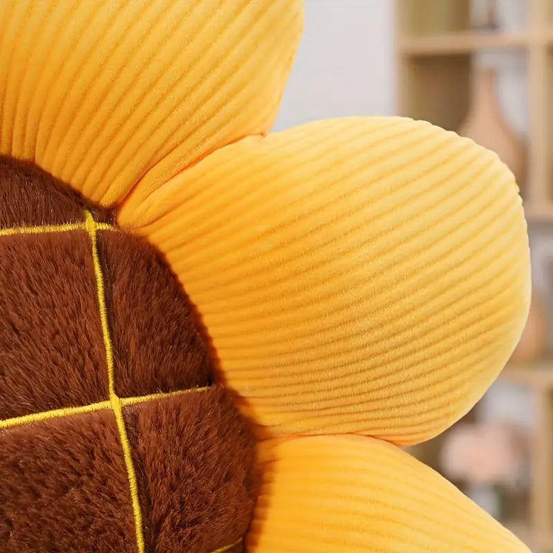 Sonnenblumenkissen Wohnzimmer Sofa Dekoration