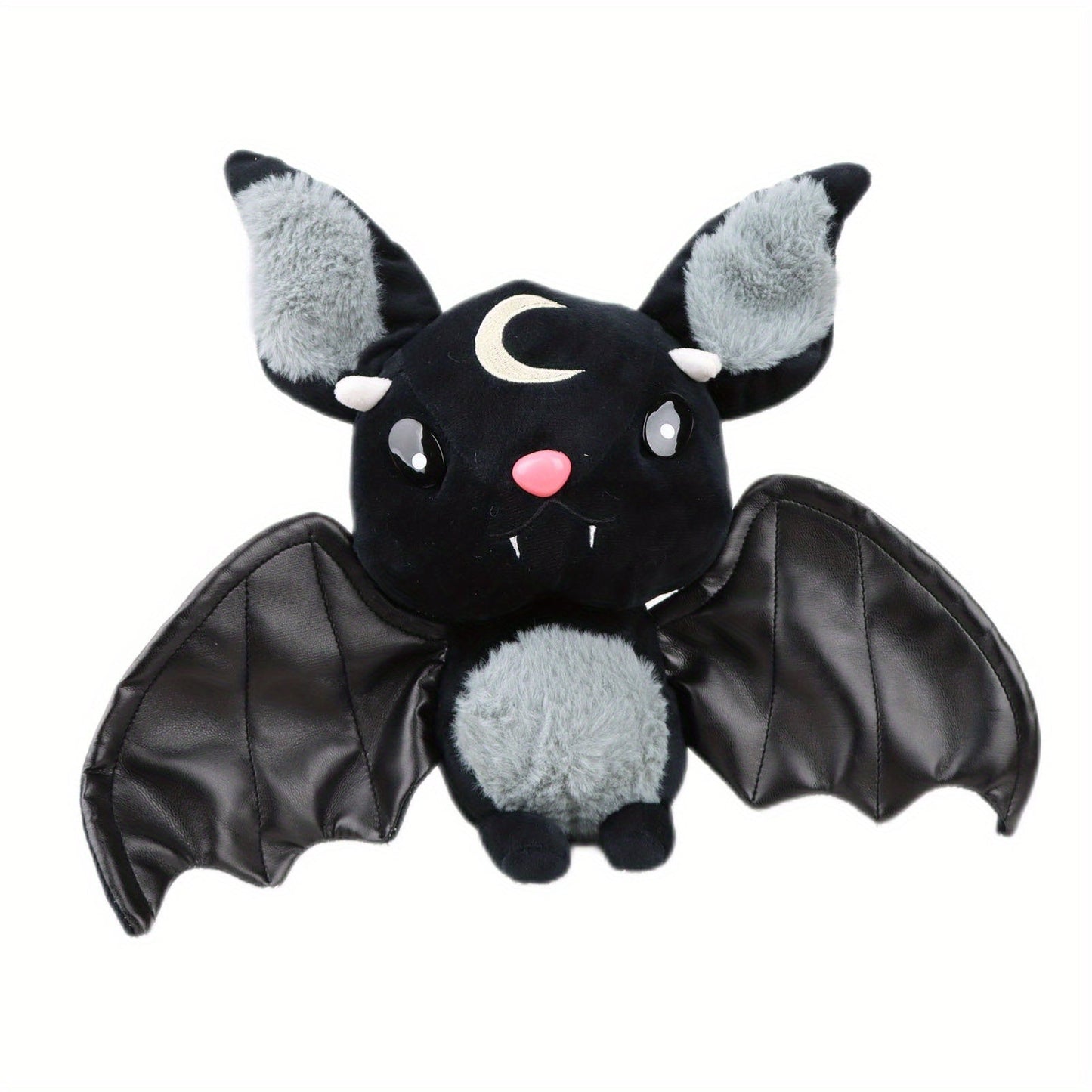 Süßes Schwarzes Fledermaus-Plüschtier – Dunkles Monster