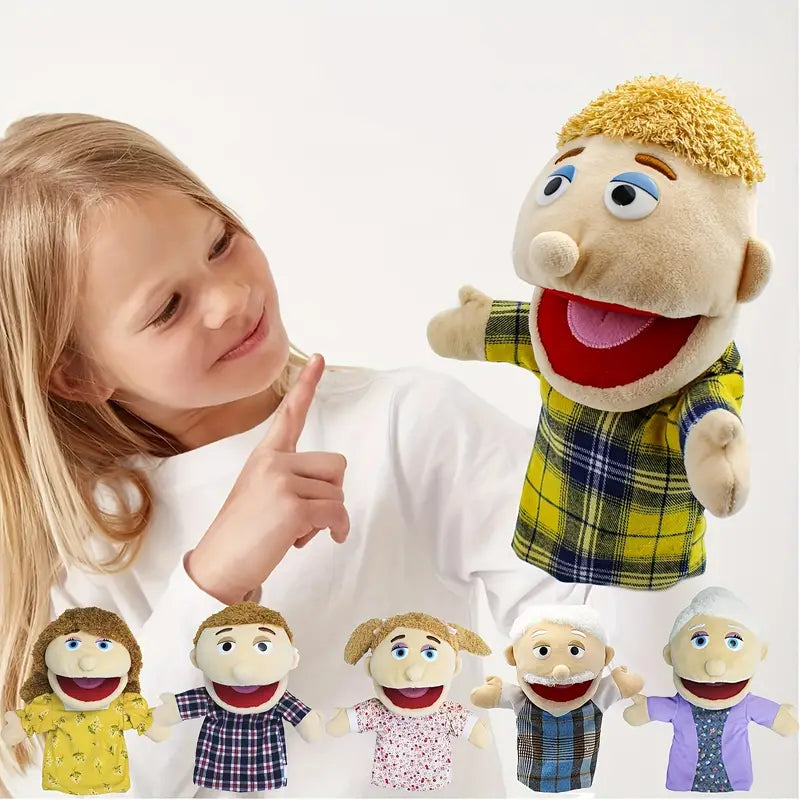Familien Handpuppen - Rollenspiel für Kinder